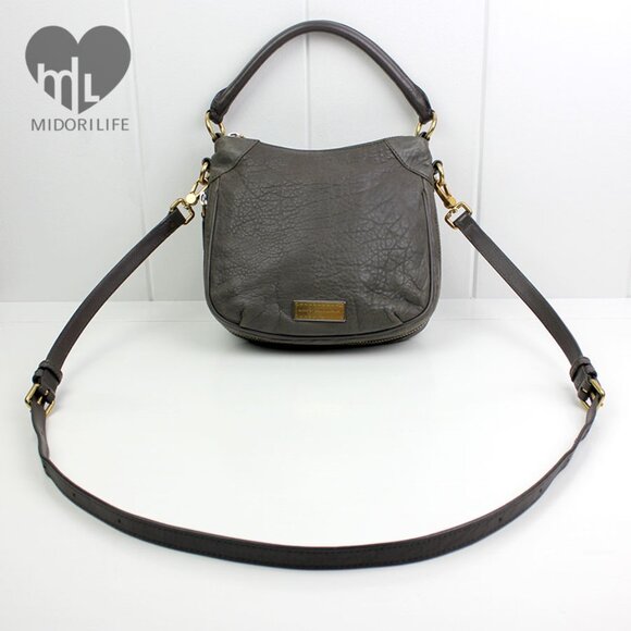 MARC BY MARC JACOBS Washed Up Billy Mini Leather Hobo - Picture 12 of 16